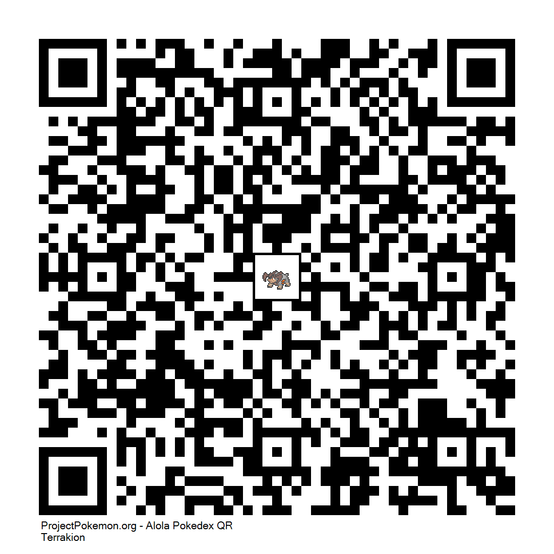 Cdigo QR de Terrakion